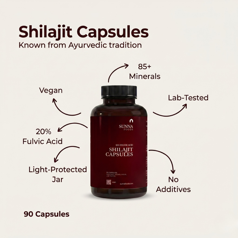 BIO Shilajit Capsules (20% Fulvic Acid) - Prestige
