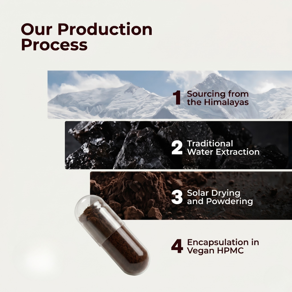 BIO Shilajit Capsules (20% Fulvic Acid) - Prestige
