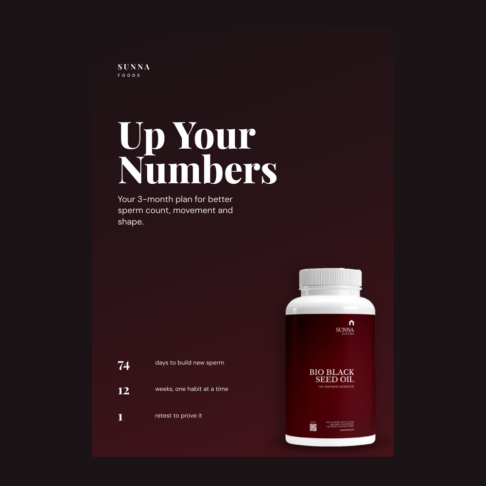 Up Your Numbers Guide — your 3-month plan for better sperm count, movement and shape
